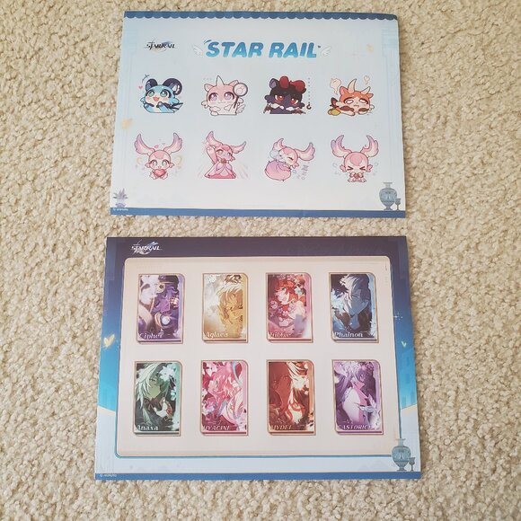 Honkai Star Rail HSR Hoyoverse AX Anime Expo 2025 Amphoreus Sticker Sheet - Picture 1 of 5